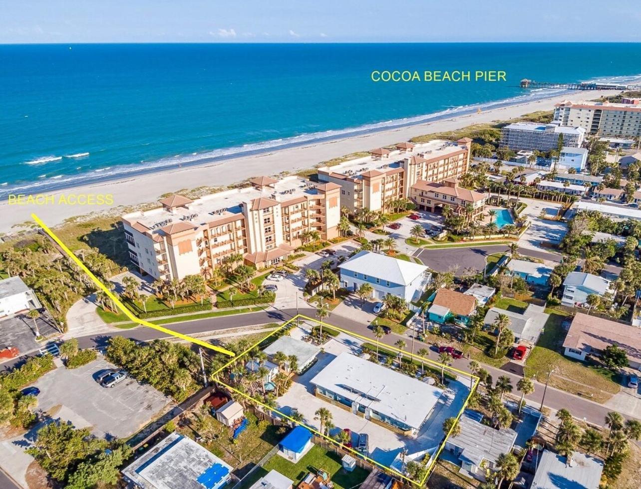 Boutique Vacation Rental Complex At Beach Cocoa Beach Eksteriør bilde