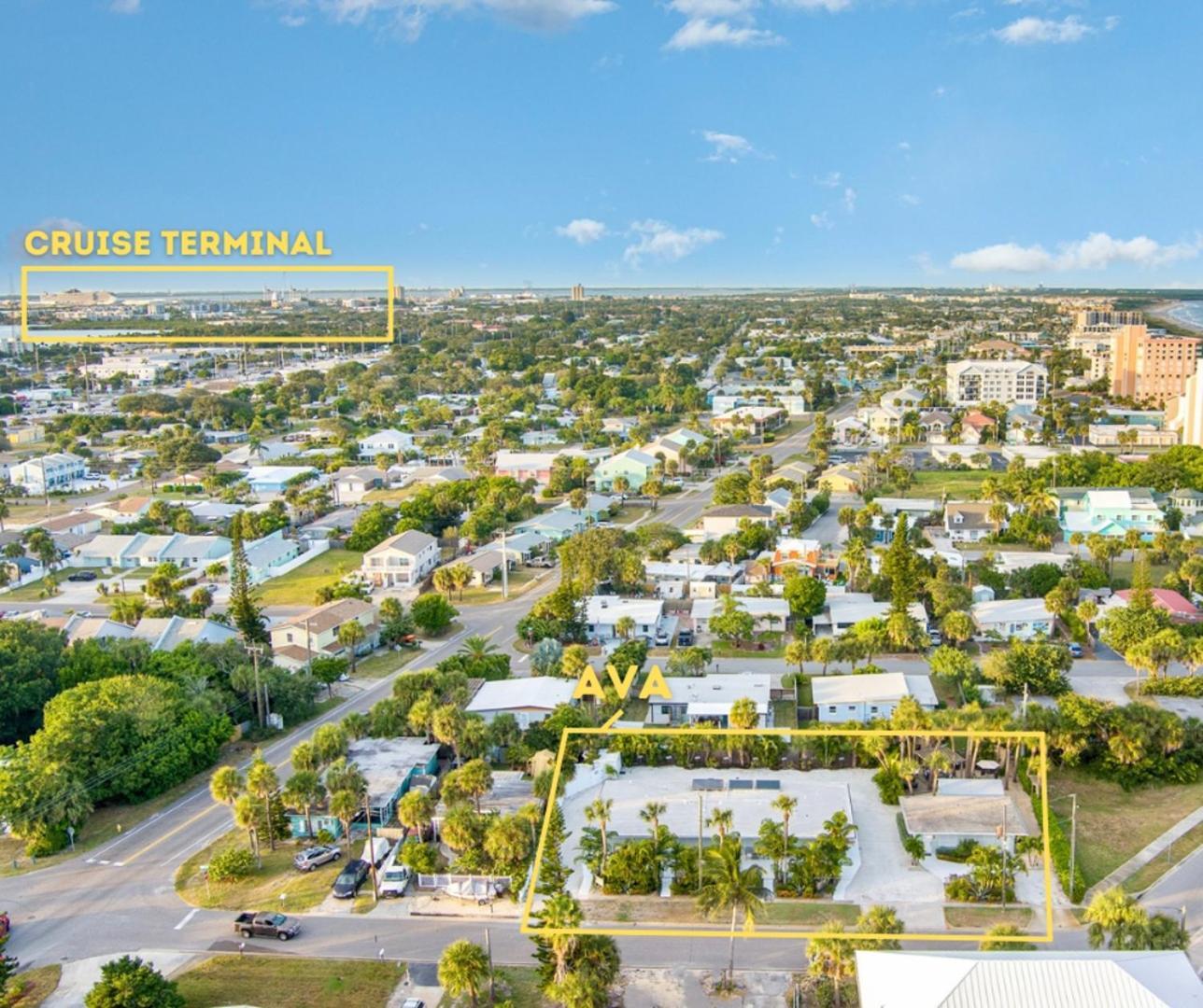 Boutique Vacation Rental Complex At Beach Cocoa Beach Eksteriør bilde