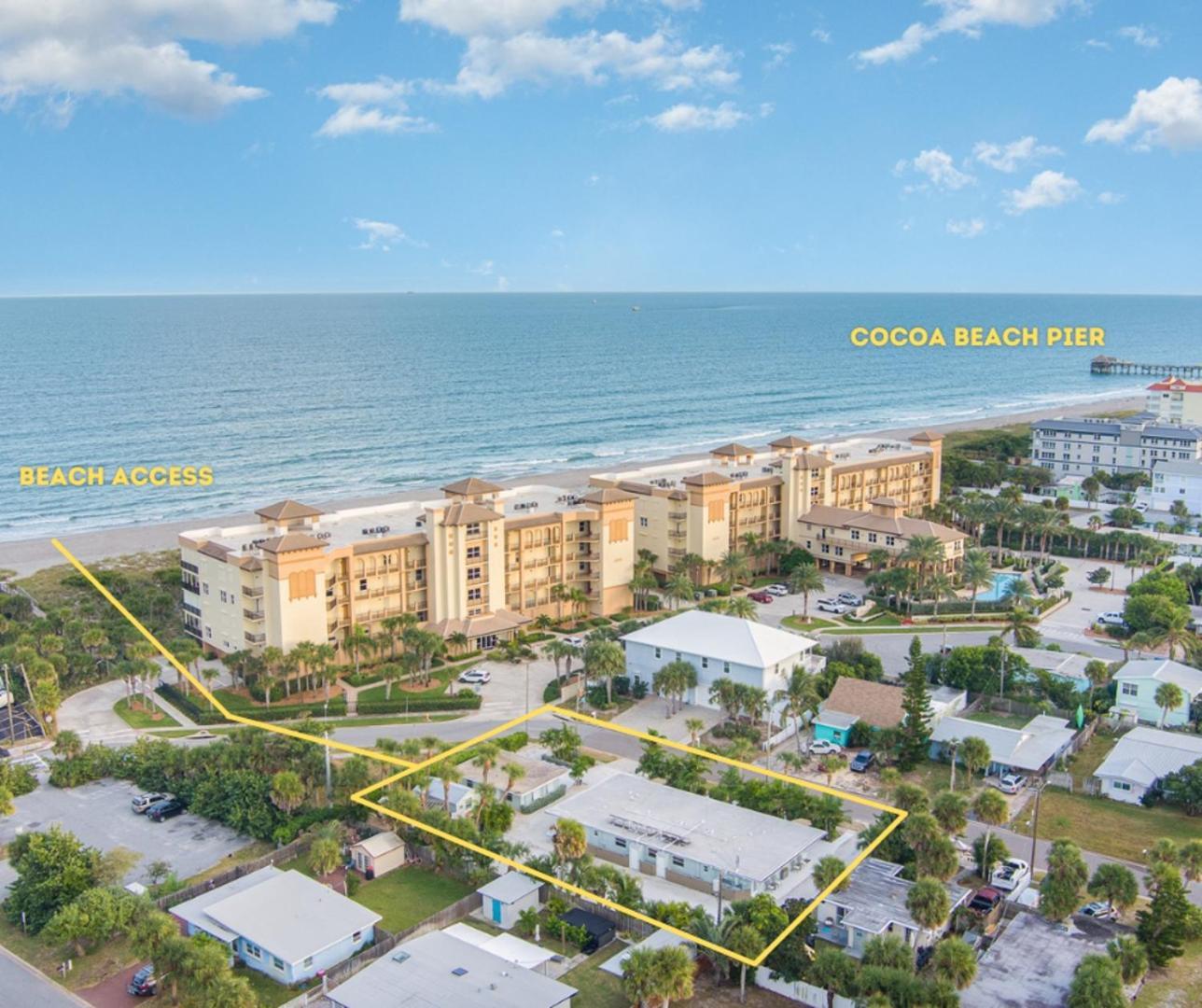 Boutique Vacation Rental Complex At Beach Cocoa Beach Eksteriør bilde